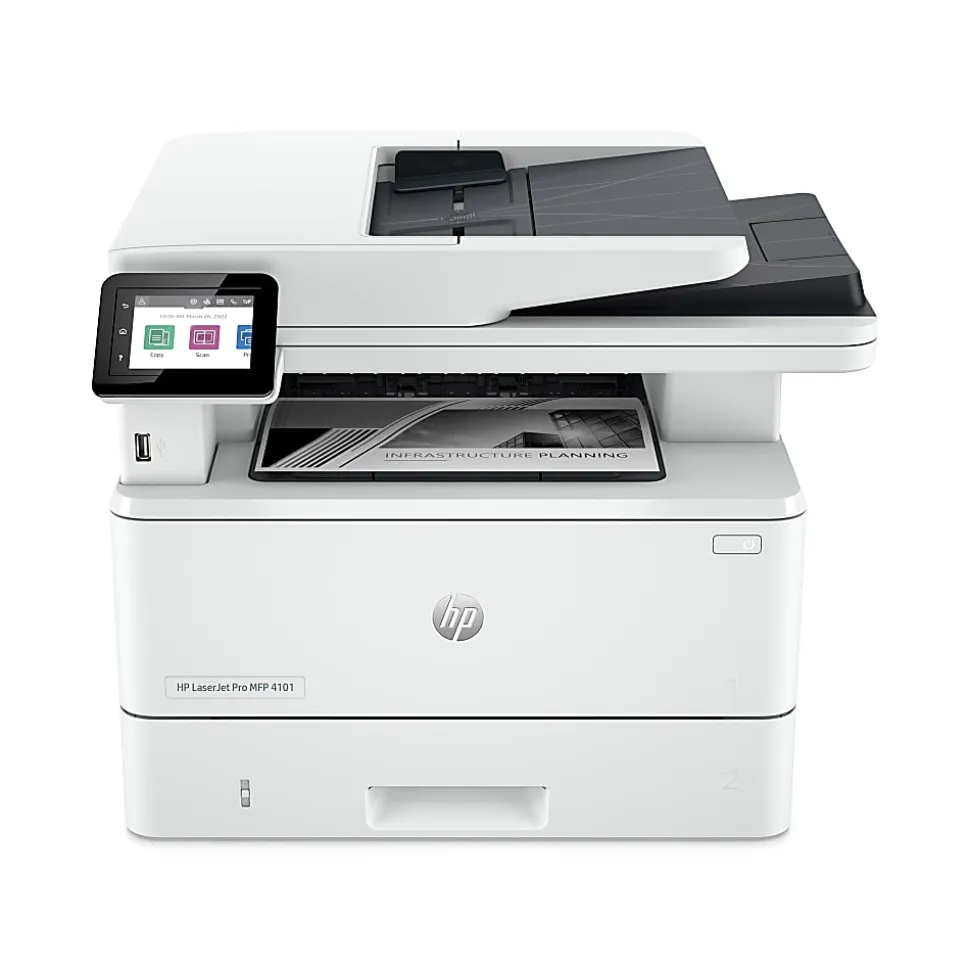 HP LaserJet Pro MFP 4101fdn Laser All-in-One Monochrome Printer