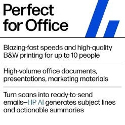 HP LaserJet Pro MFP 4101fdw Wireless Printer, Print, scan, copy, fax, Fast speeds, Easy setup, Mobile printing, Best for office, AI-enabled