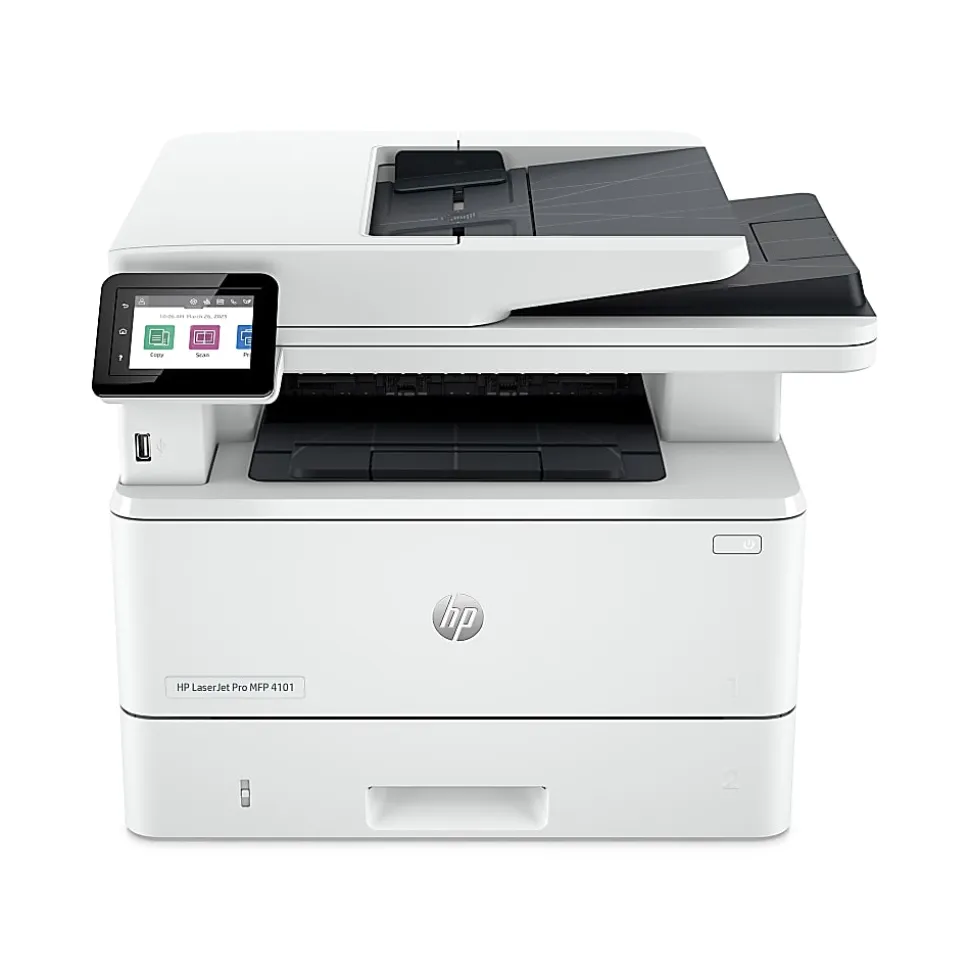 HP LaserJet Pro MFP 4101fdw Wireless Printer, Print, scan, copy, fax, Fast speeds, Easy setup, Mobile printing, Best for office, AI-enabled