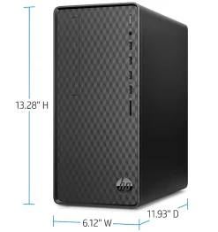 HP M01-F0016 Desktop PC, AMD Ryzen™ 5, 8GB Memory, 256GB Solid State Drive, Windows® 10, 6YQ85AA#ABA