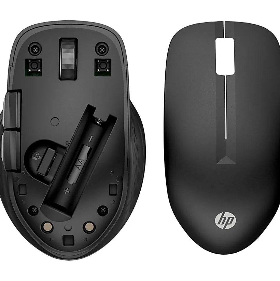 HP 430 Multi-Device Full-Size Bluetooth® Mouse, Black, 6441590