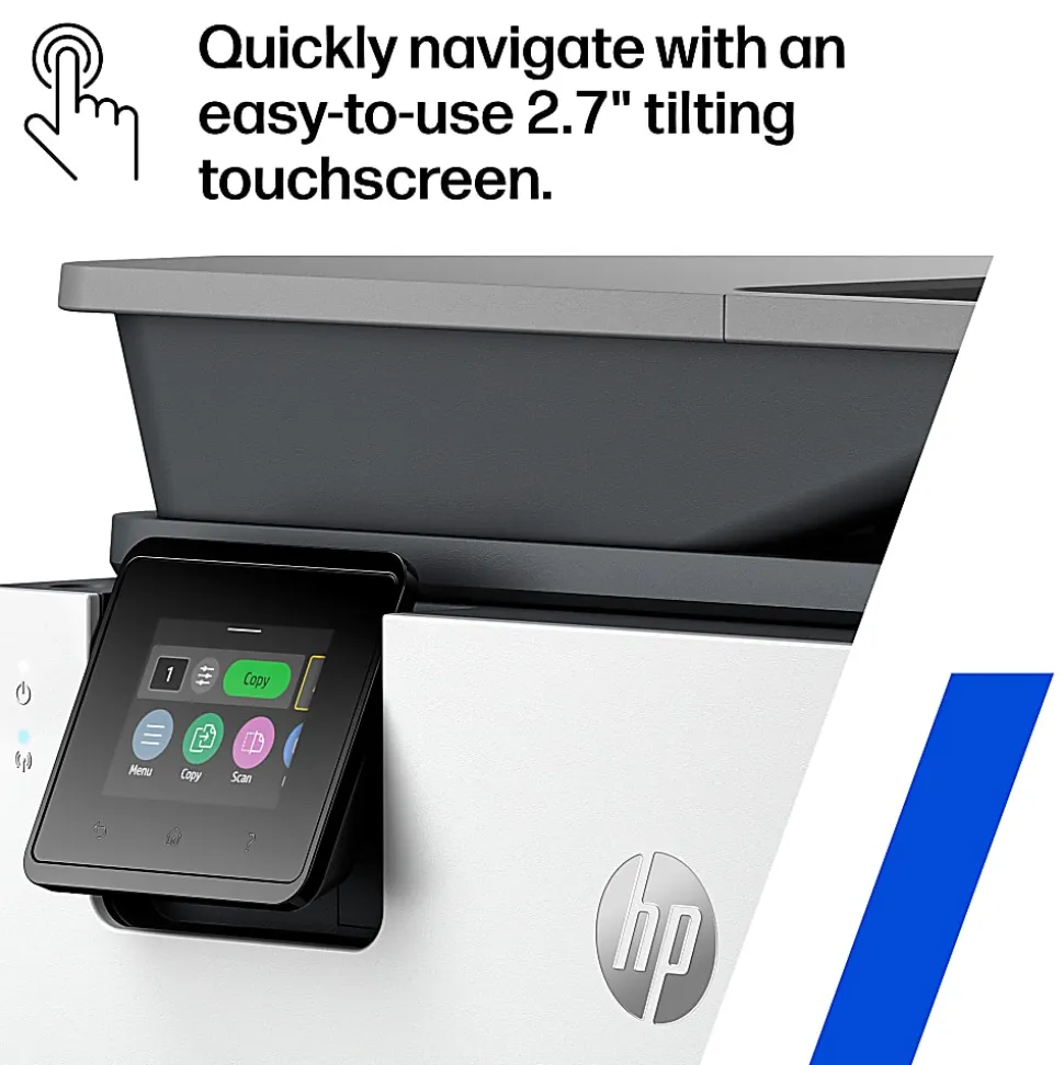 HP OfficeJet Pro 9125 Wireless All-in-One Color Inkjet Printer, print, scan, copy, fax, ADF, Duplex print/scan, 3 months free Instant Ink, AI-capable