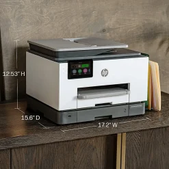 HP OfficeJet Pro 9135 Wireless All-in-One Color Inkjet Printer, print, scan, copy, fax, ADF, Duplex print/scan, 3 months free Instant Ink, AI-capable