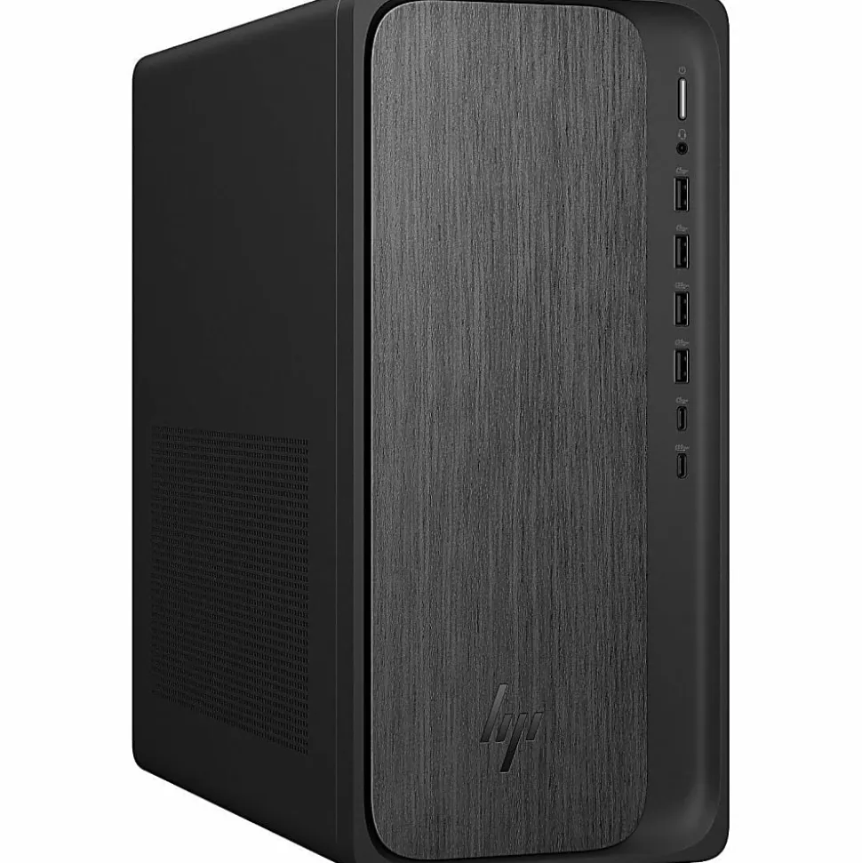 HP OmniDesk Desktop Computer, AMD Ryzen 5, 8GB Memory, 512GB Solid State Drive, Windows 11 Home