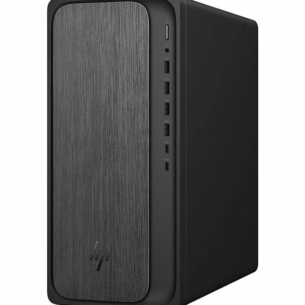 HP OmniDesk Desktop Computer, AMD Ryzen 5, 8GB Memory, 512GB Solid State Drive, Windows 11 Home