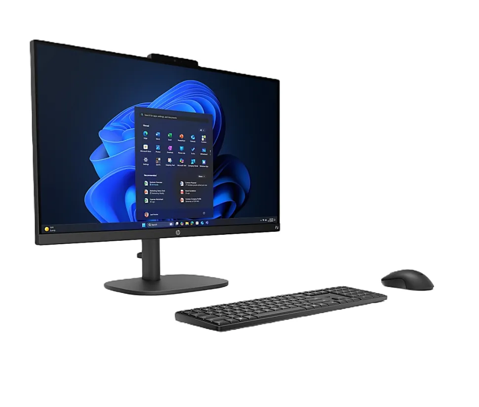 HP OmniStudio All-in-One Desktop PC, 23.8" Touchscreen, AMD Ryzen 5, 16GB Memory, 512GB Solid State Drive, Windows 11, Total Qty 1