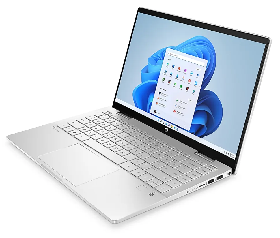 HP 14" Pavilion x360 2-in-1 Laptop, Intel® Core™ i5, AI Enabled, 8GB RAM, 256GB SSD, Wi-Fi 6, Windows 11 Home ( 14-ek1017od)