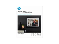 HP Premium Plus Photo Paper for Inkjet Printers, Soft Gloss, Letter Size (8 1/2