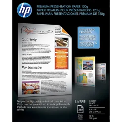 HP Premium Presentation Multi-Use Printer & Copy Paper, White, Letter (8.5