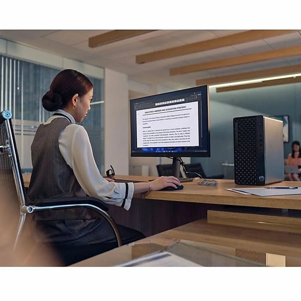 HP ProDesk 4 G1i AI, Tower Core Ultra 7 265/Up To 5.3 GHz, RAM 16 GB, SSD 512 GB, With HP Wolf Pro Security Edition (1 year), C57BLUTABA