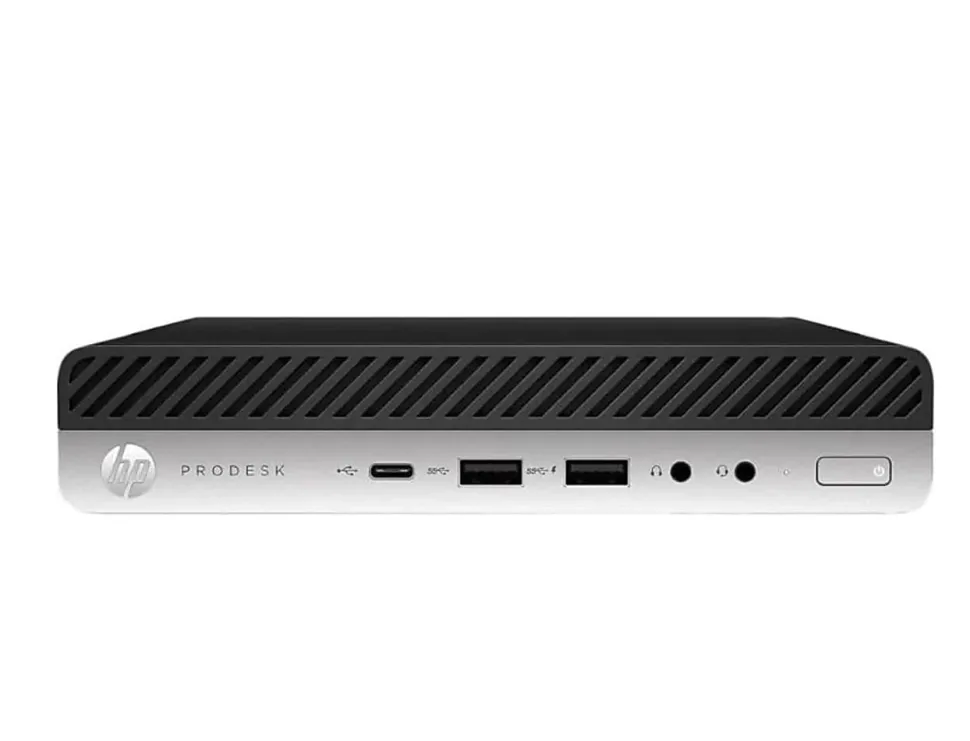 HP ProDesk 600G5 Mini Refurbished Desktop PC, Intel® i5, 16GB Memory, 256GB Solid State Drive, Windows® 11 Pro