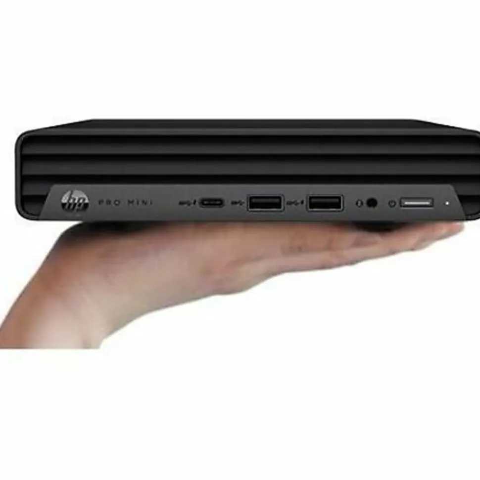 HP Pro Mini 400 G9 Desktop Computer, Intel Core i5 14th Gen i5-14500T, 16GB, 512GB PCI Express NVMe SSD, Mini PC, Jack Black, DQ5N8ATABA