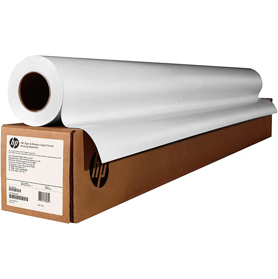 HP Q6574A Universal Instant-Dry Gloss Wide Format Roll, 24" x 100', 35 Lb