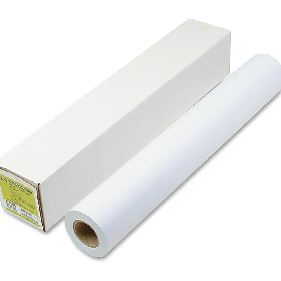 HP Q1404B Designjet Wide Format Roll, 24" x 150', 26 Lb