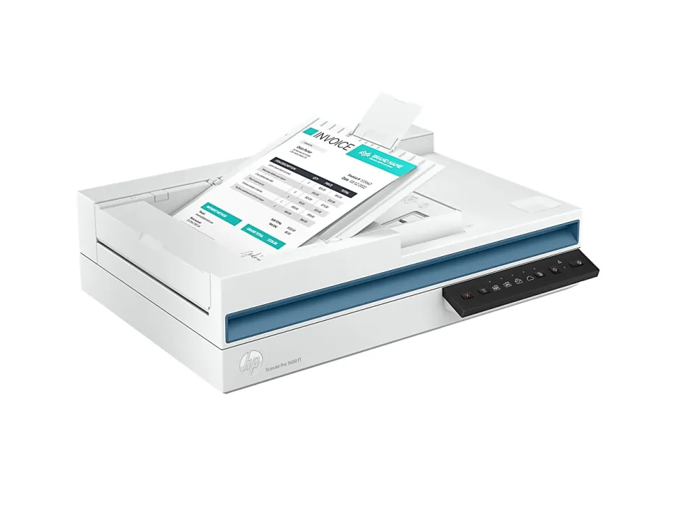 HP Scanjet Pro 3600 f1 - Document scanner - Contact Image Sensor (CIS) - Duplex - A4/Letter - 600 dpi x 600 dpi - 20G06ABGJ