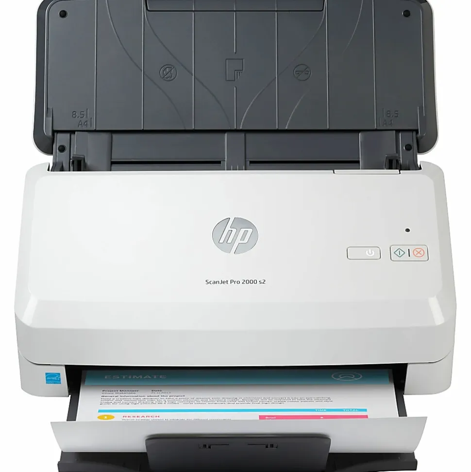 HP ScanJet Pro 2000 s2 Sheetfed Scanner - 600 dpi Optical - 35 ppm (Color) - Color, Grayscale Scan - Duplex Scanning - 6FW06ABGJ