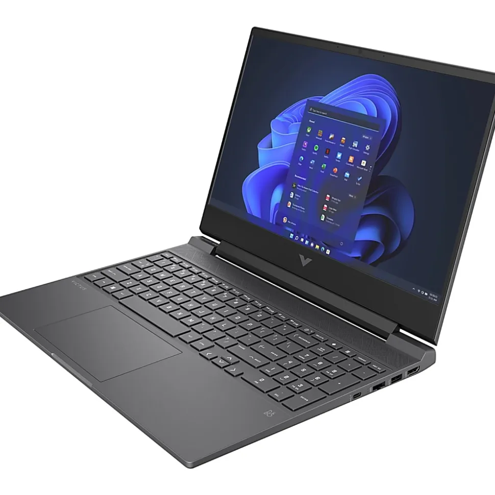 HP Victus Gaming Laptop, 15.6" Screen, AMD Ryzen 7, 16GB Memory, 512GB SSD, AMD Radeon™ RX 6500M Graphics (4 GB GDDR6 dedicated) 63U47UA#ABA