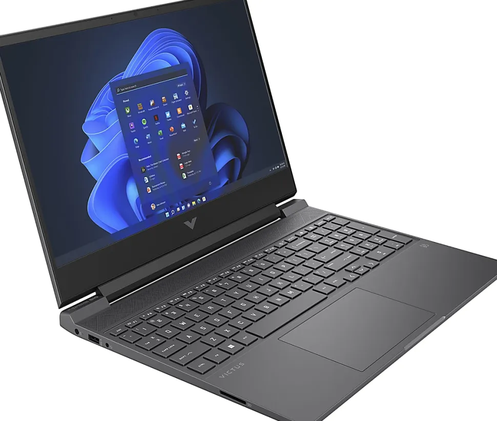 HP Victus Gaming Laptop, 15.6" Screen, AMD Ryzen 7, 16GB Memory, 512GB SSD, AMD Radeon™ RX 6500M Graphics (4 GB GDDR6 dedicated) 63U47UA#ABA
