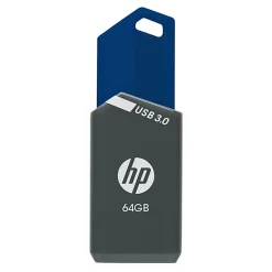 HP x900w USB 3.0 Flash Drive, 64GB, Gray/Blue