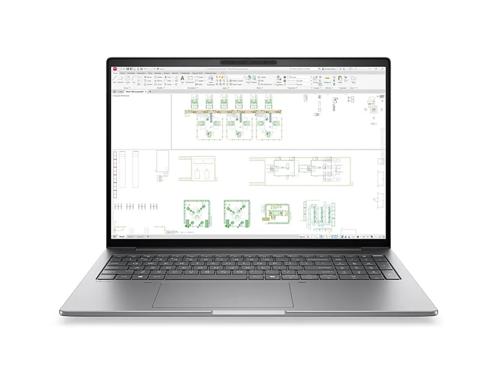 HP ZBook 8 G2i Copilot+ AI Mobile Workstation PC, Intel Core Ultra 7, 366H, 32GB, 1TB SSD, Meteor Silver Aluminum, DK2J5UT#ABA