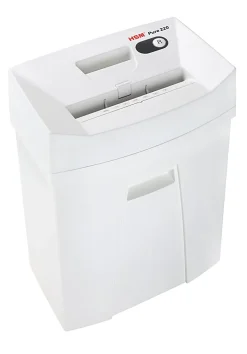 HSM Pure 220 Strip-Cut Shredder - Strip Cut - 13-15 Per Pass - 5.3 gal Waste Capacity