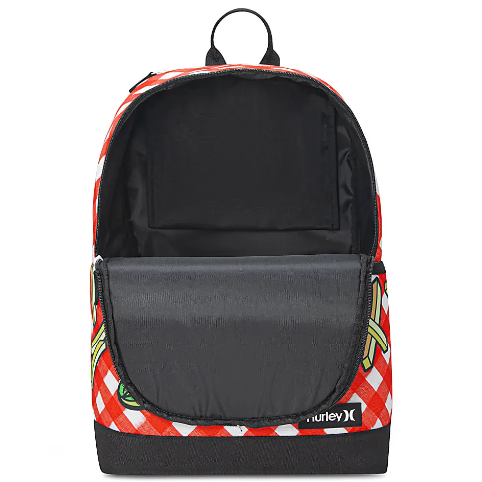 Hurley Backpack, Cartoon Burger, Total Qty 1