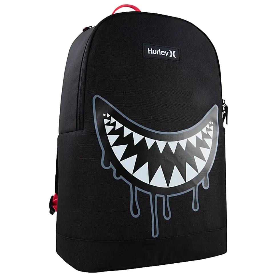 Hurley GFX Backpack With 12" Laptop Pocket, Black