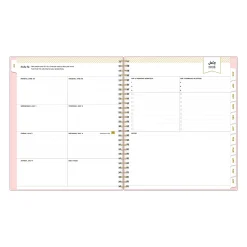 Hybrid Work Planner DD Blush Pebble PP 8x10 AY26–27
