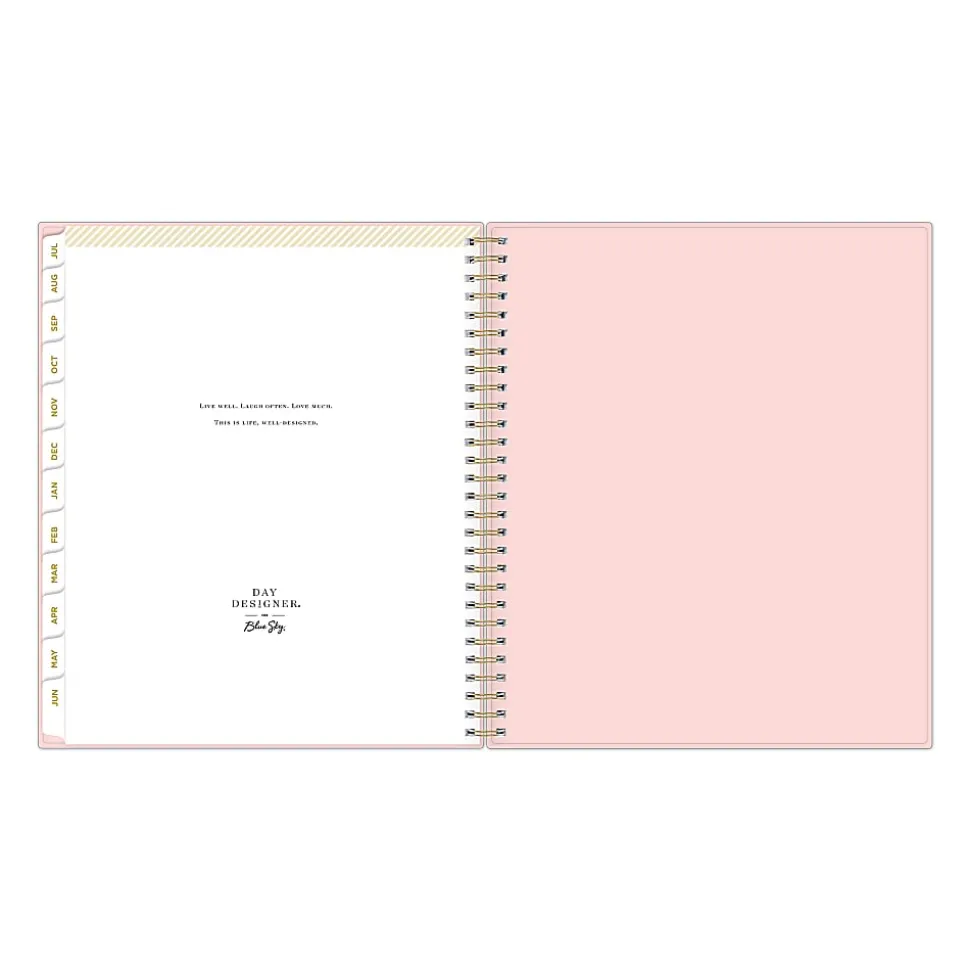 Hybrid Work Planner DD Blush Pebble PP 8x10 AY26–27