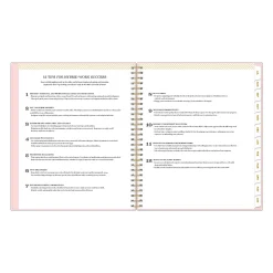 Hybrid Work Planner DD Blush Pebble PP 8x10 AY26–27