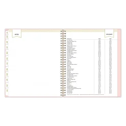 Hybrid Work Planner DD Blush Pebble PP 8x10 AY26–27