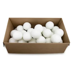 Hygloss® Craft Foam Balls, 4 Inch, White, Pack Of 36