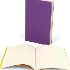 Hygloss Mighty Brights™ Blank Paperback Books, 5" x 8", 32 Pages (16 Sheets), Assorted Colors, Pack Of 20