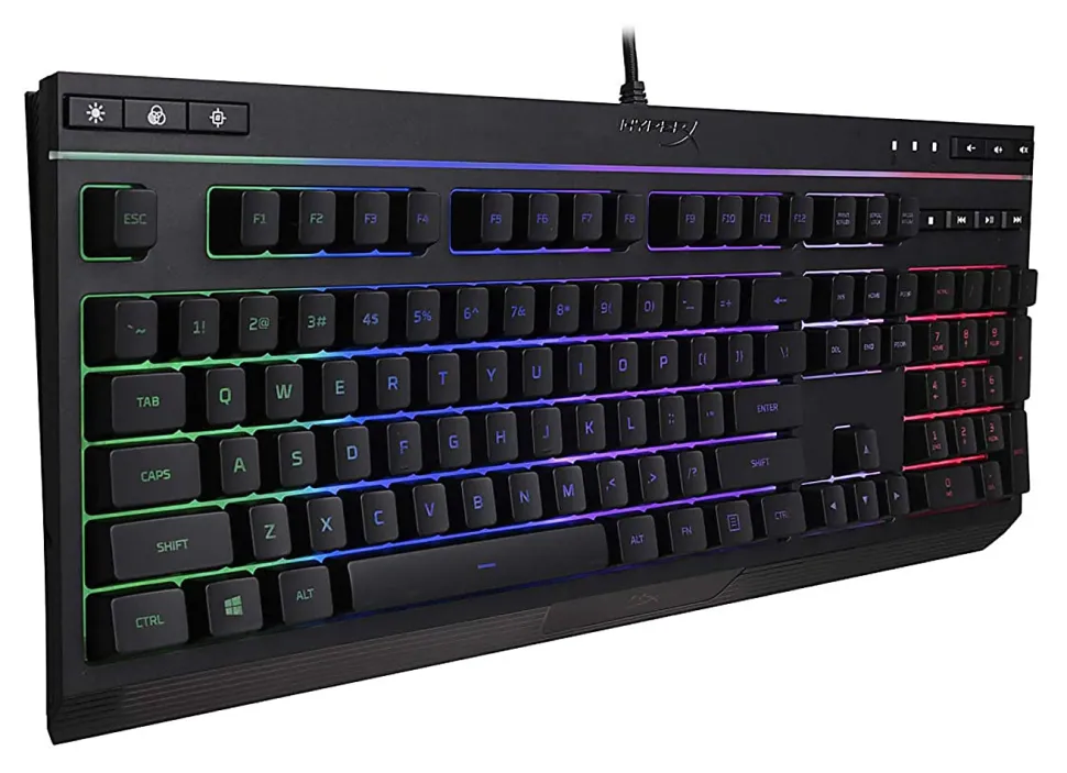 HyperX Alloy Core RGB Membrane Gaming Keyboard, HXKB5ME2US