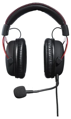 HyperX Cloud II Over-The-Head Gaming Headphones, Red