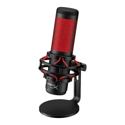 HyperX QuadCast USB Microphone, Red/Black, 4P5P6AA
