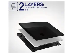 iBenzer Neon Party Hard Shell Case - Notebook shell case - 13.3" - black - for Apple Macbook Air 13.3" (Late 2018, Mid 2019)