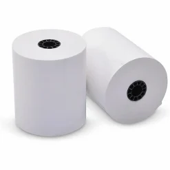 ICONEX 3-1/8" Thermal POS Receipt Paper Roll - 3 1/8" x 230 ft - White - 50 / Carton