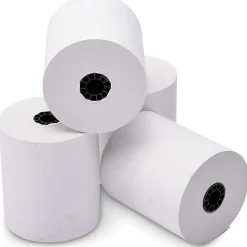 ICONEX 3-1/8" Thermal POS Receipt Paper Roll - 3 1/8" x 230 ft - White - 50 / Carton