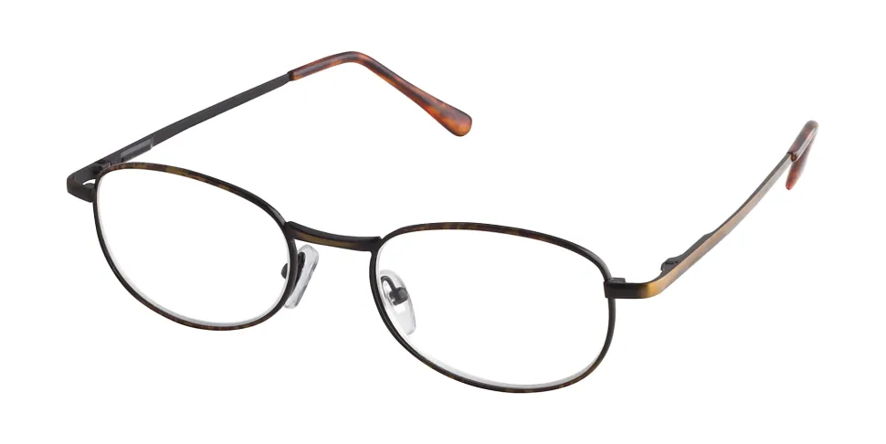 ICU Eyewear DDE Lodi Men's Reading Glasses, Tortoise, +1.5