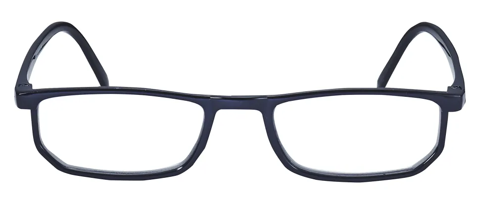 ICU Eyewear Dr. Dean Edell Calexico Reading Glasses, +1.25, Black