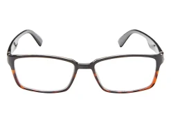 ICU Eyewear Rectangular Reading Glasses, Black, +1.50