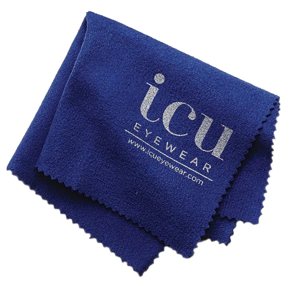 ICU Microfiber Cleaning Cloth, Blue