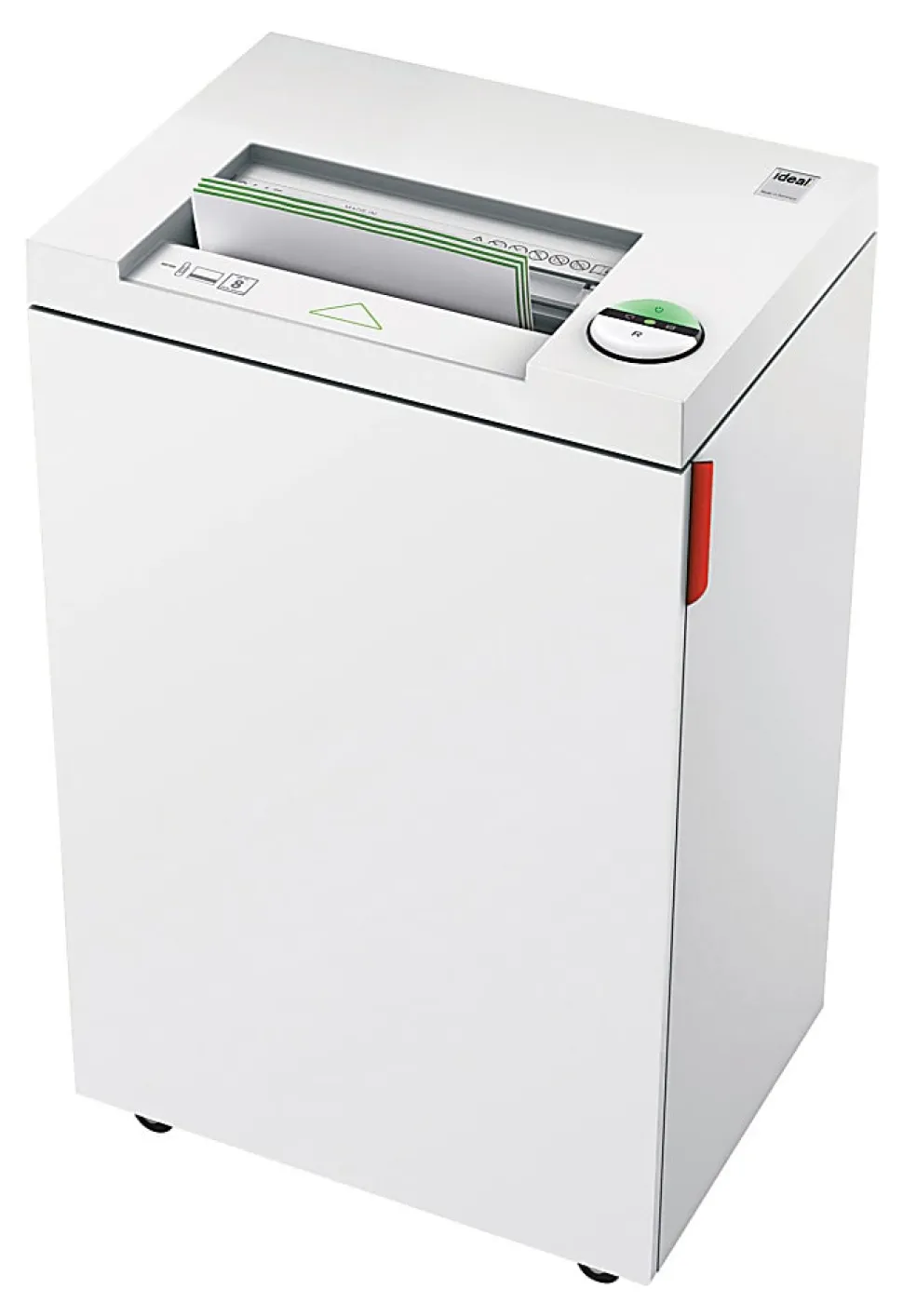 ideal 2445 Cros-Cut Commercia Paper Shredder, Continuous Operation, P-5 Security - IDEDSH0065H