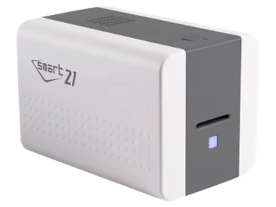 IDP SMART-21S Desktop Color ID Card Printer Bundle