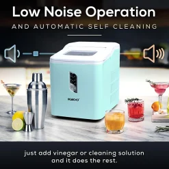 Igloo Automatic Self-Cleaning 26 Lb Ice Maker, Aqua, Total Qty 1