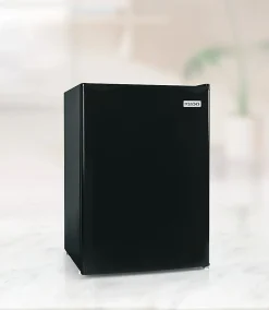 Igloo 2.6 Cu. Ft. Mini Single Door Refrigerator Freezer, Black