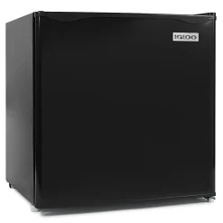 Igloo 1.6 Cu. Ft. Single-Door Mini Refrigerator With Freezer, Black