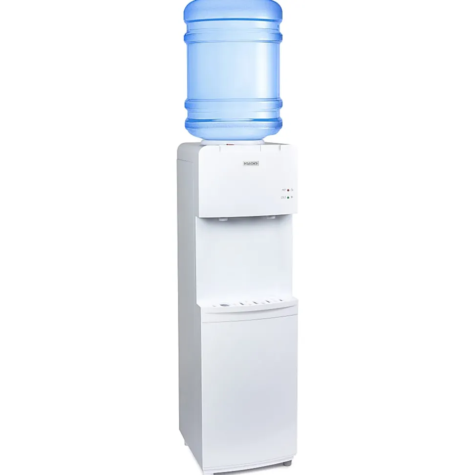 Igloo Hot & Cold Top-Load Water Dispenser, 5-Gallon, White, Total Qty 1