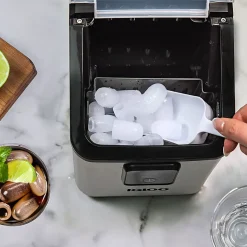 Igloo 26 Lb Self-Cleaning Ice Maker, Silver, Total Qty 1